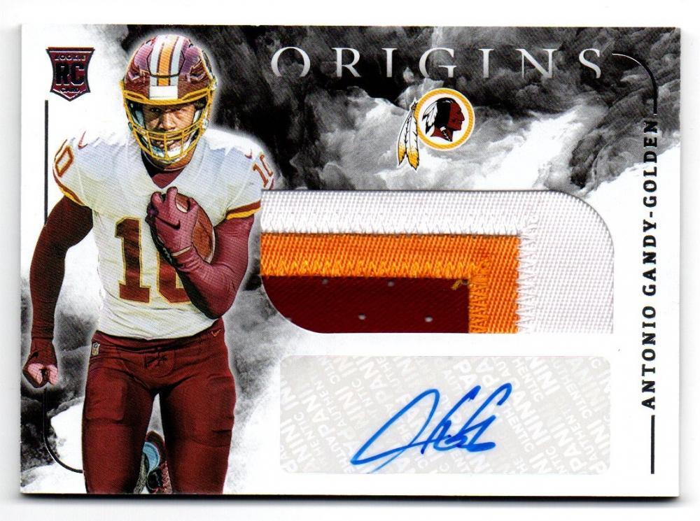 NFL【ANTONIO GANDY-GOLDEN(Washington Redskins)】2020 PANINI Origins #135 JSY AU RC拍卖