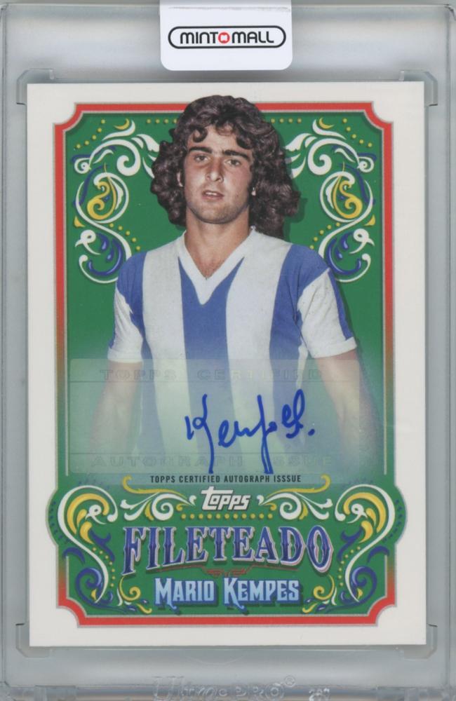 【MARIO KEMPES】2023 TOPPS Argentina Filetaedo Fileteado Autographs拍卖