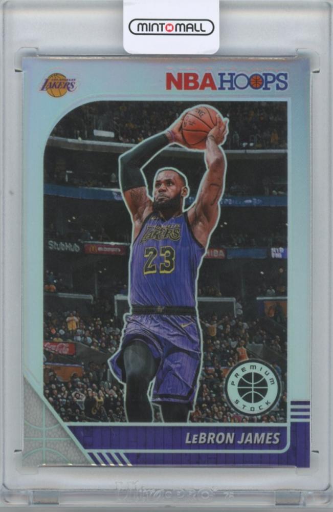 【LeBRON JAMES(Los Angeles Lakers)】2019-20 PANINI Hoops Premium Stock Prizms Silver #87拍卖