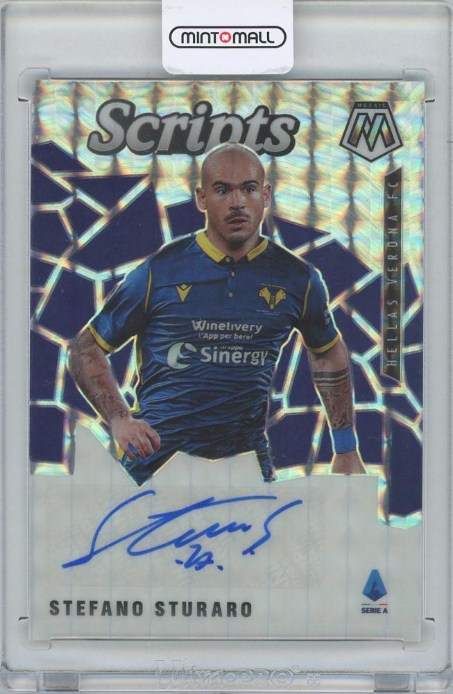 【STEFANO STURARO(Hellas Verona)】2020-21 PANINI Mosaic Serie A Scripts拍卖