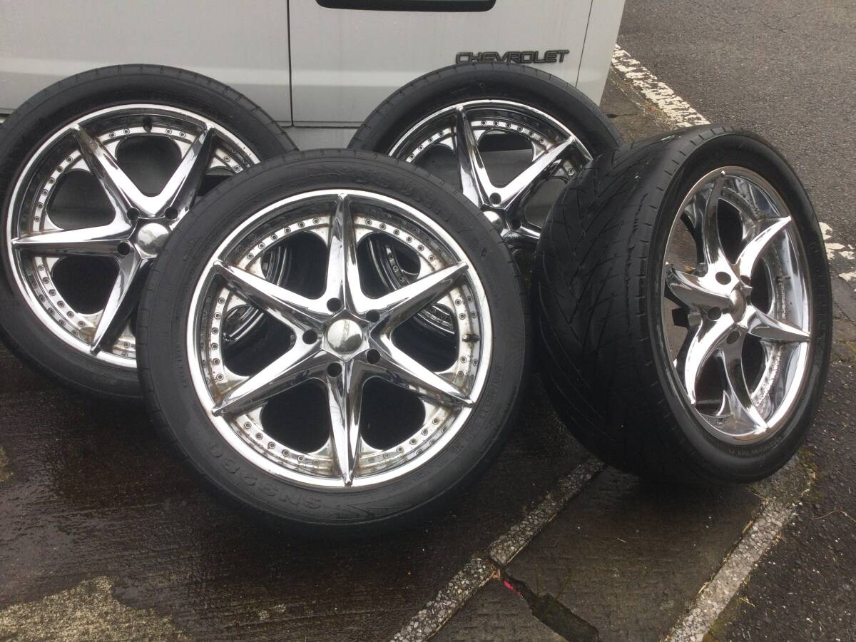 sporza 22インチ 9.5j pcd139.7 アメ車 ランクル 国内SUV拍卖
