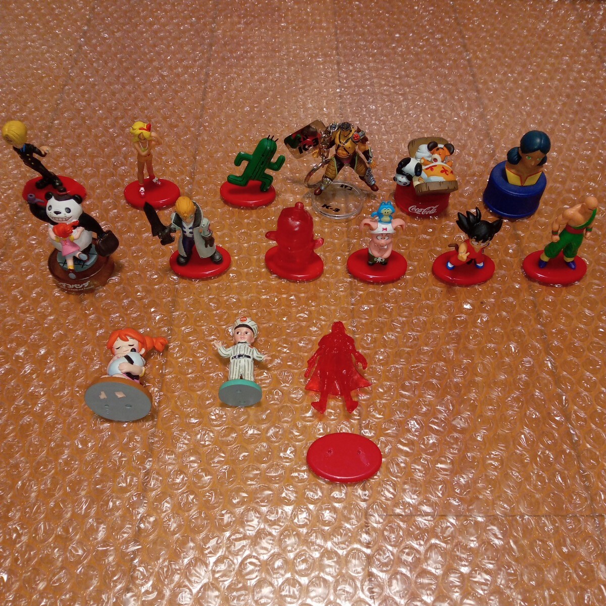 コカ・コーラ おまけフィギュア ドラゴンボール 他 15体セット拍卖