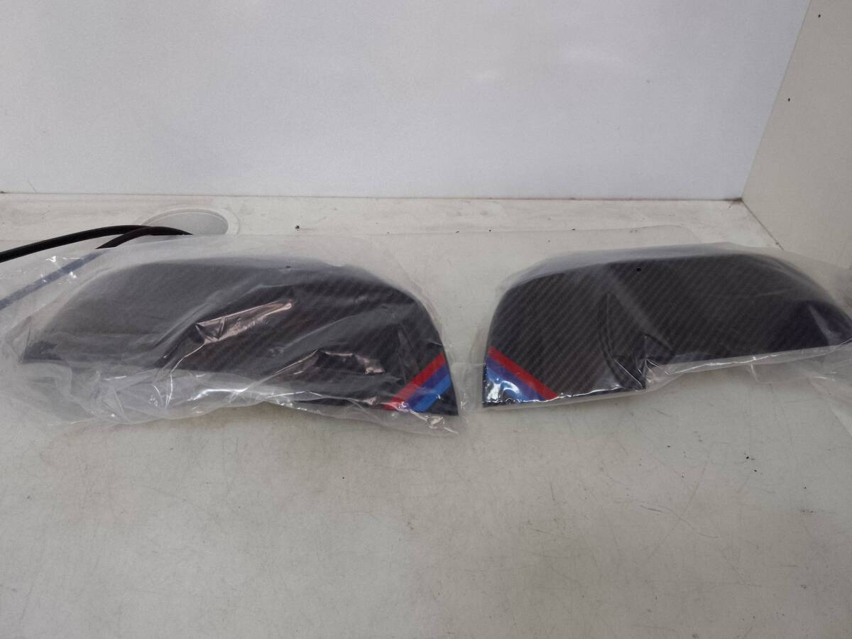 即決!BMW F45/F46用 社外カーボン調ドアミラーカバー 左右セット拍卖