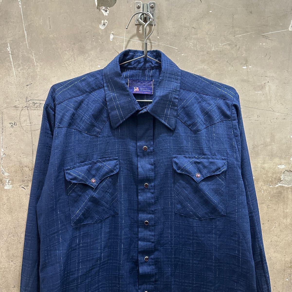 US古着 panhandie slim パンハンドルスリム ウエスタンシャツ拍卖