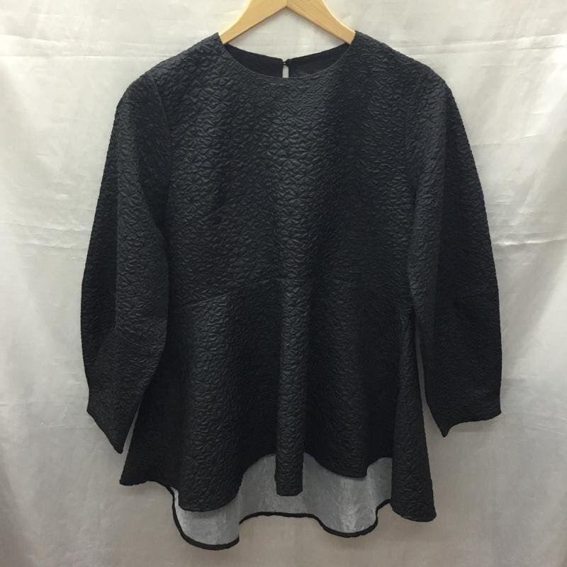 mysty woman FREE ミスティウーマン カットソー 長袖 Cut and Sewn 黒 / ブラック / 10122194拍卖