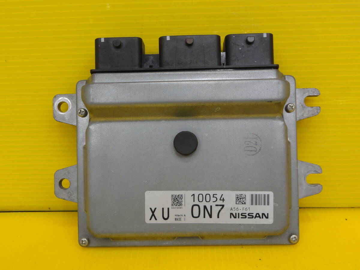 ☆平成24年車 日産 E11 ノート エンジンコンピューター A56-F61 純正 動作OK☆F29360 m拍卖