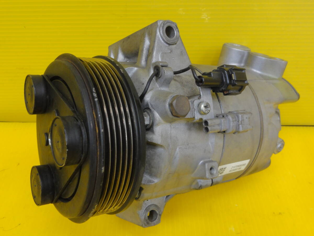 ☆平成18年車 日産 KG11 ブルーバードシルフィ エアコンコンプレッサー クーラー ACCA00199 21070600380 純正 動作OK☆F29394 m拍卖