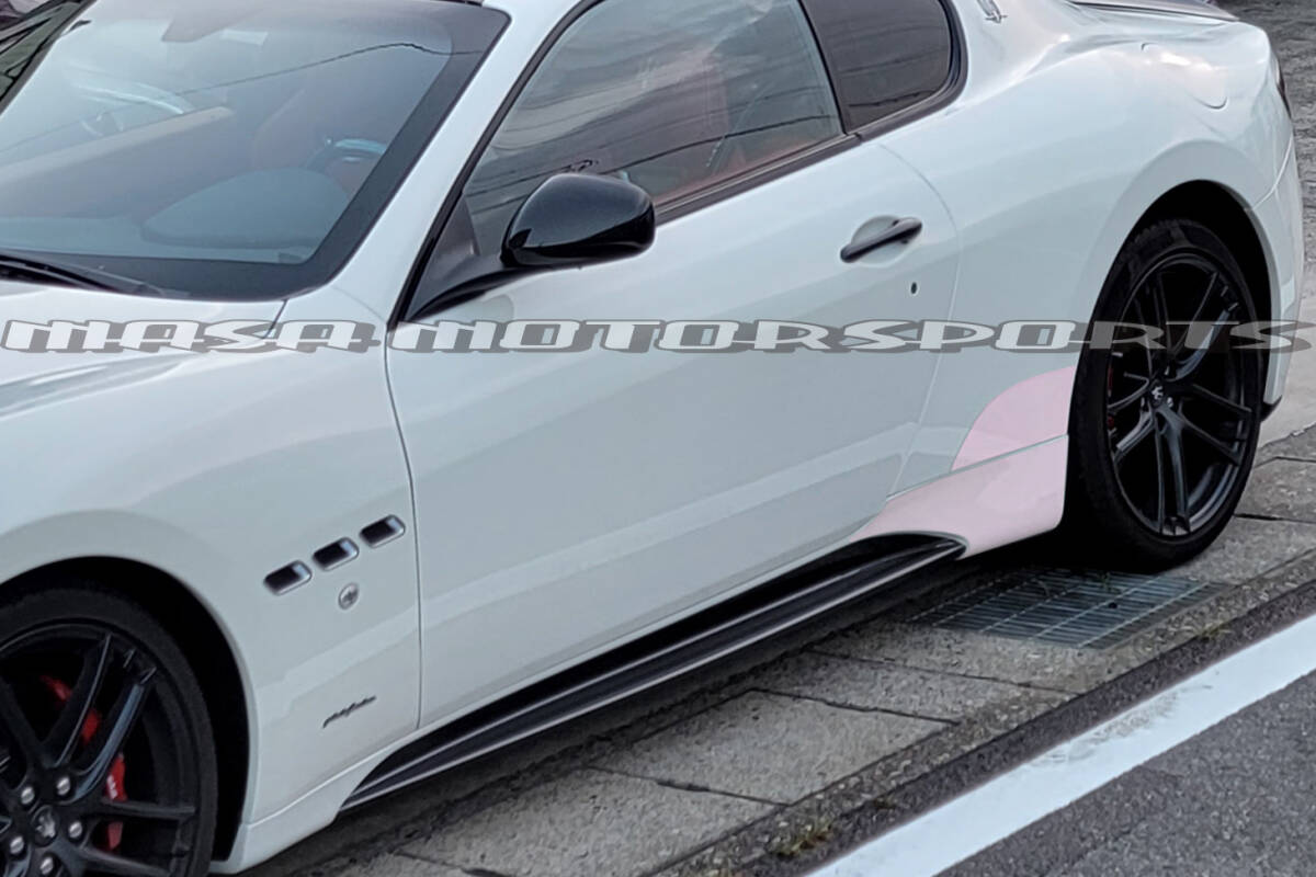 MASERATI マセラティグラントゥーリズモ ストンガードカスタムカーボンプロテクションフィルム左右 カット済み 外装パー飛び石防止ツ 拍卖