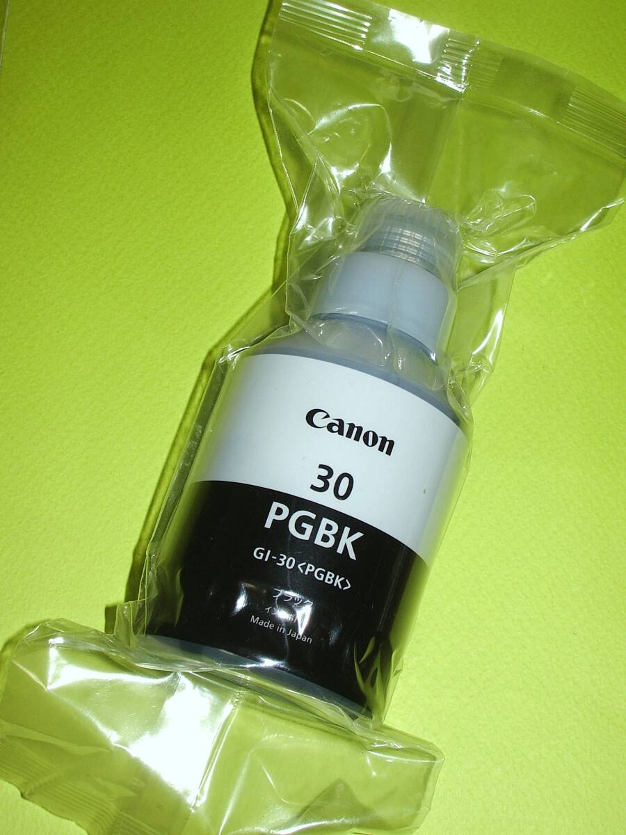 【GI-30PGBK】CANON純正インクボトル 未使用品1個.拍卖