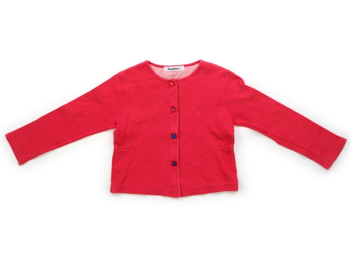 ファミリア familiar カーディガン 120サイズ 女の子 子供服 ベビー服 キッズ拍卖