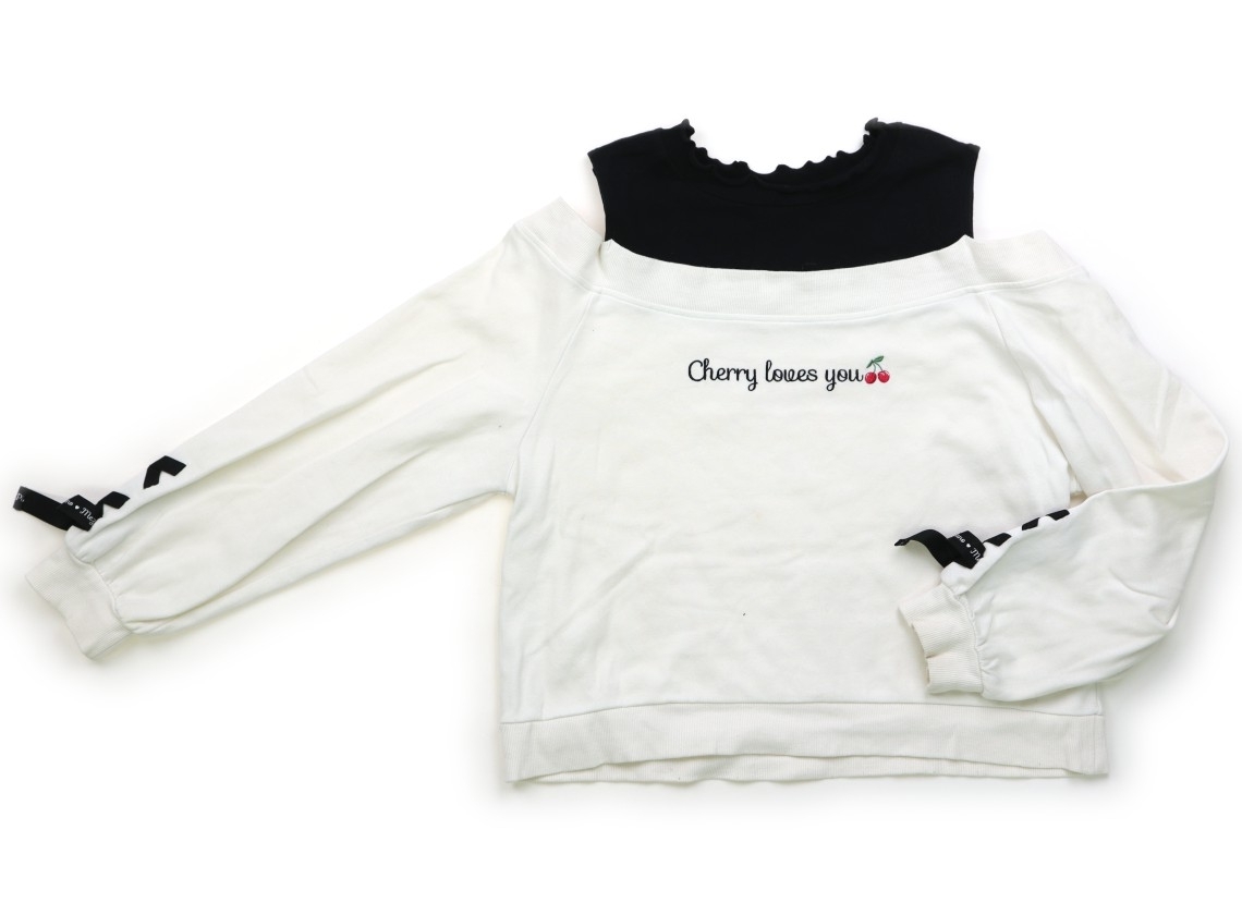 メゾピアノ mezzo piano トレーナー・プルオーバー 160サイズ 女の子 子供服 ベビー服 キッズ拍卖