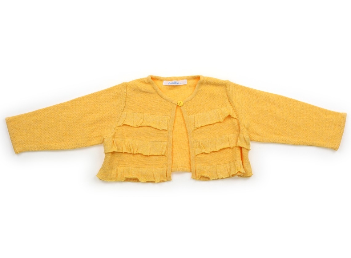 ファミリア familiar カーディガン 80サイズ 女の子 子供服 ベビー服 キッズ拍卖