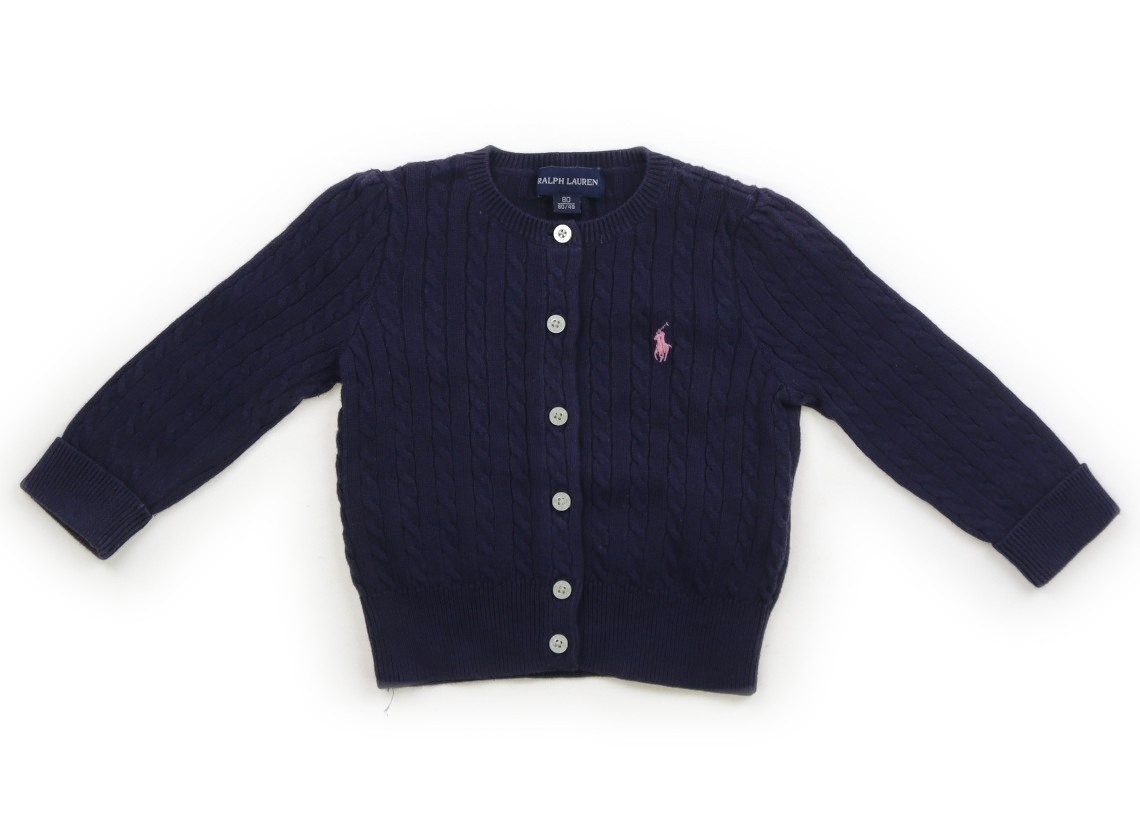 ラルフローレン Ralph Lauren カーディガン 80サイズ 女の子 子供服 ベビー服 キッズ拍卖