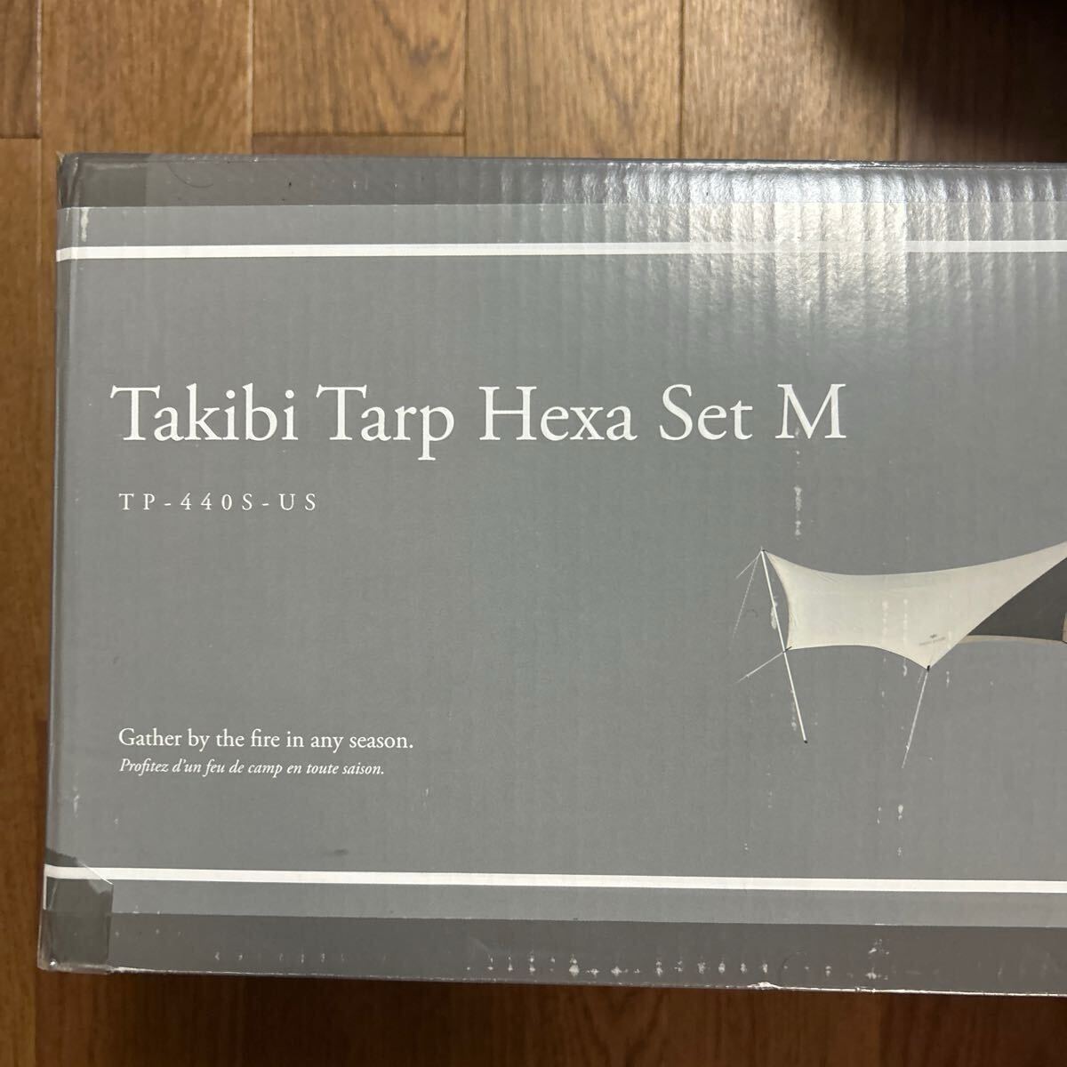 スノーピーク snow peak TAKIBIタープヘキサセットM タキビタープ TP-440S -US 未使用品 送料無料拍卖