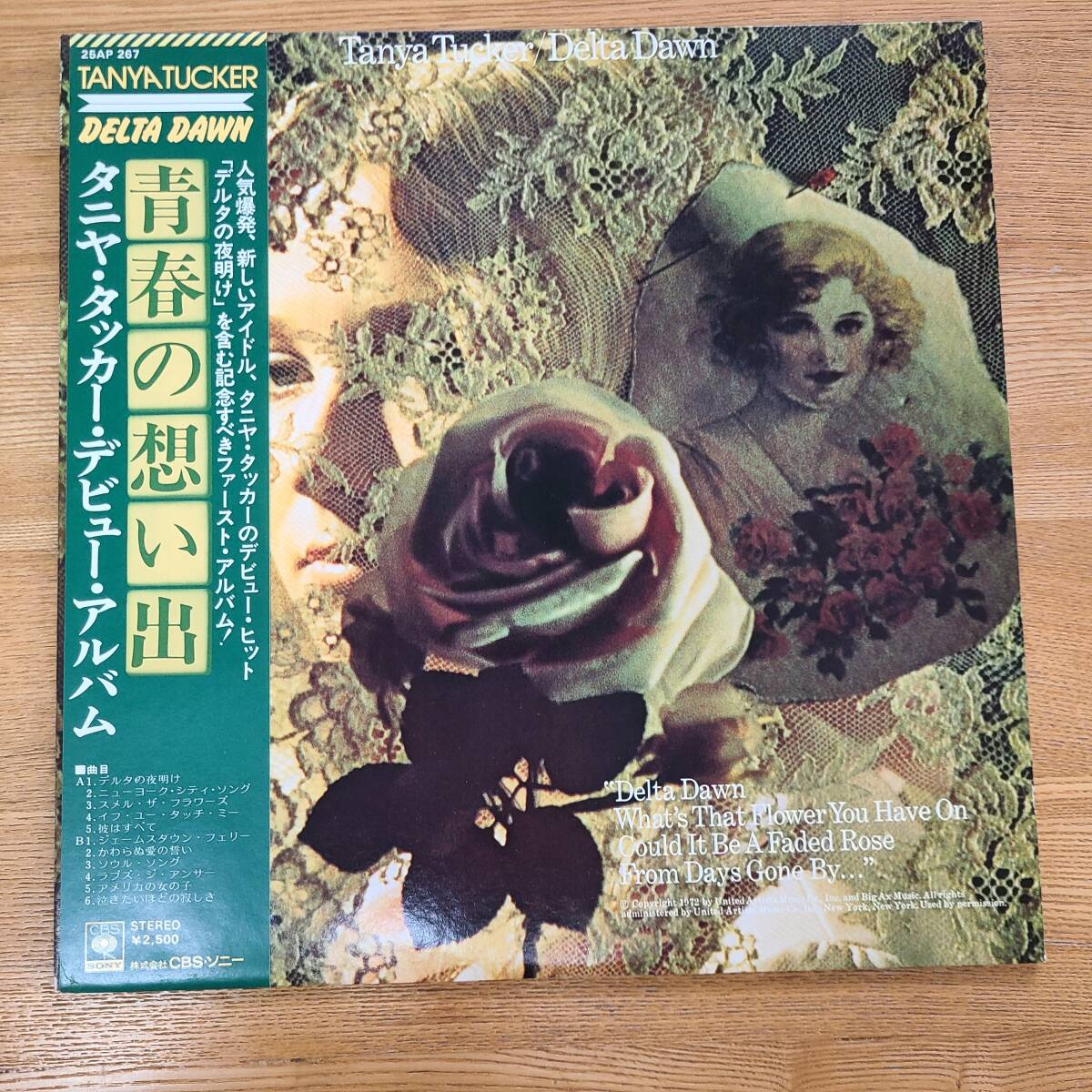 LP/帯付き/ TANYA TUCKER DELTA DAWN //青春の想い出 //国内盤 25AP267//DZ123073拍卖