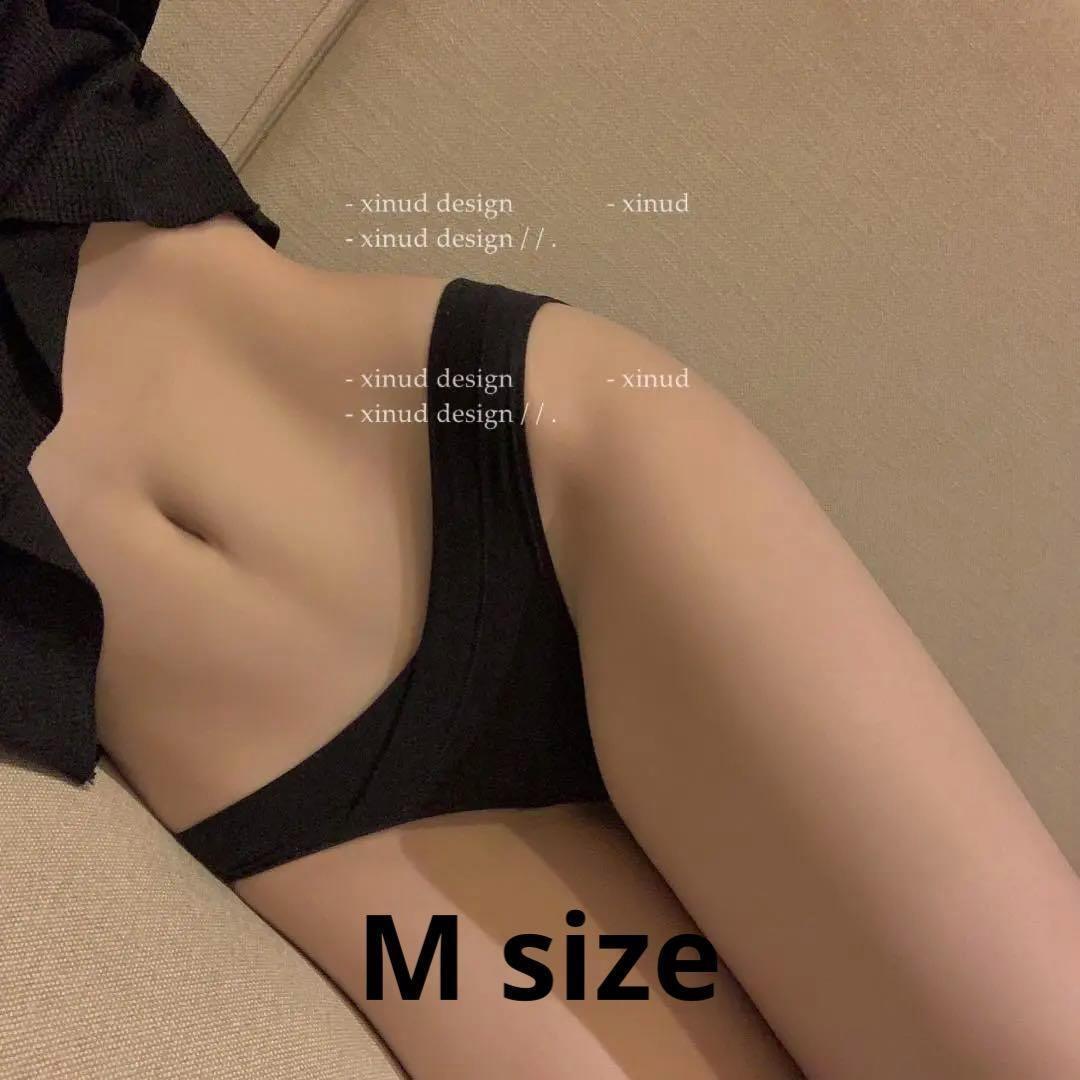 D-29.匿名配送 コットンショーツ レディース ブラック M拍卖