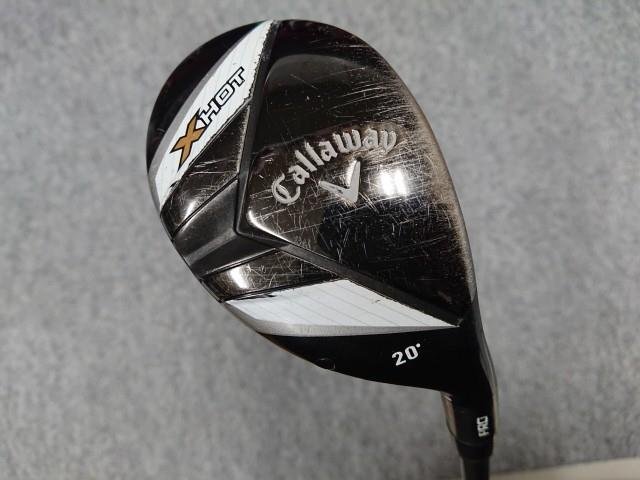 キャロウェイ X HOT PRO UT 20° ユーティリティ トゥルーテンパー GS95 (S200) スチール 日本仕様 Xホット プロ拍卖