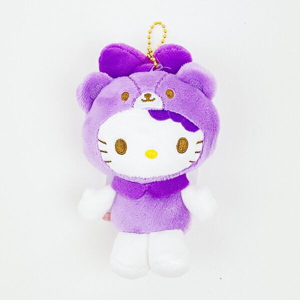 サンリオ ハローキティ マスコットコレクション タイニーチャム変身 パープル ぬいぐるみ サンリオ拍卖