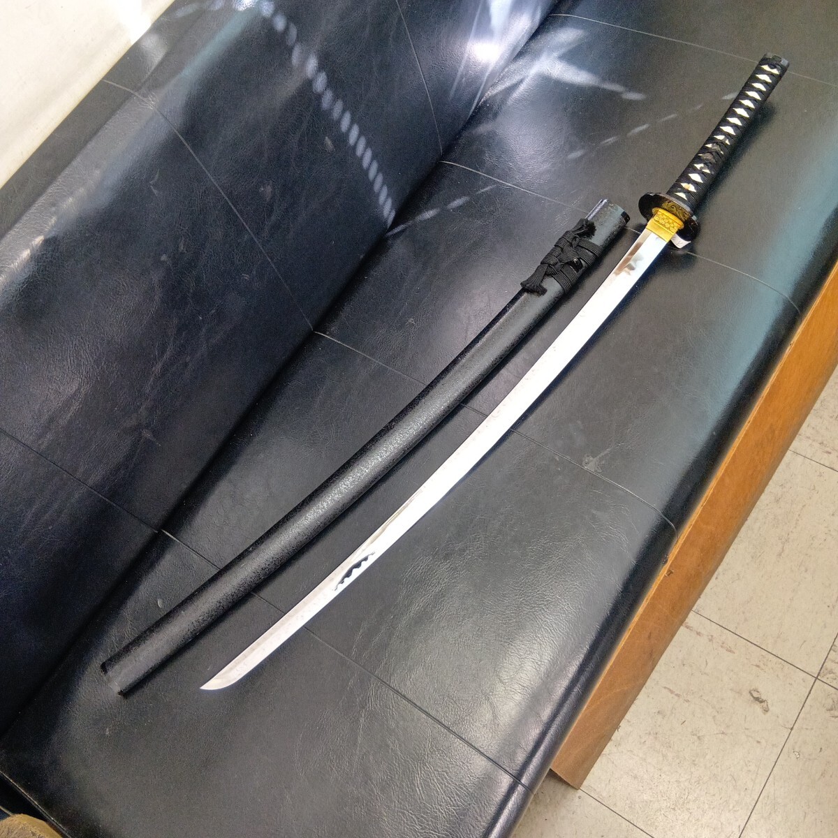 模造刀 大刀 武道装具 武具 日本 刃長さ約71cm 現状品 武道家放出品拍卖