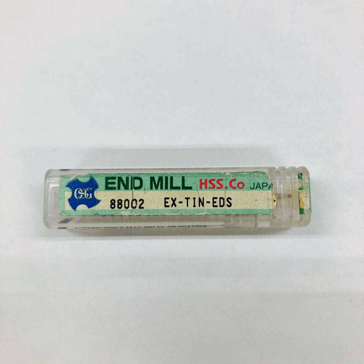 OSG オーエスジー ハイスエンドミル EX-TIN-EDS 1 TiNコート 2刃ショート 88002 1本拍卖