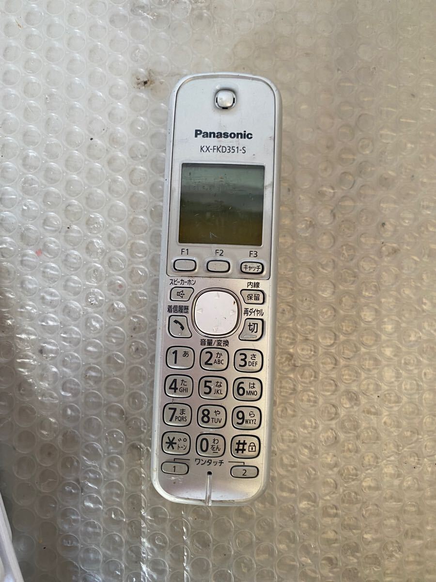Panasonic 電話機 増設子機 KX-FKD351-S【電池切れ動作未確認】拍卖
