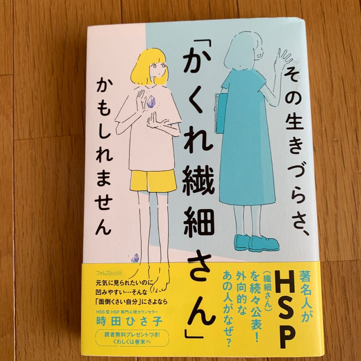 その生きづらさ、「かくれ繊細さん」かもしれません 時田ひさ子 hss型hsp専門 心理カウンセラー 帯付き 2022年発行拍卖