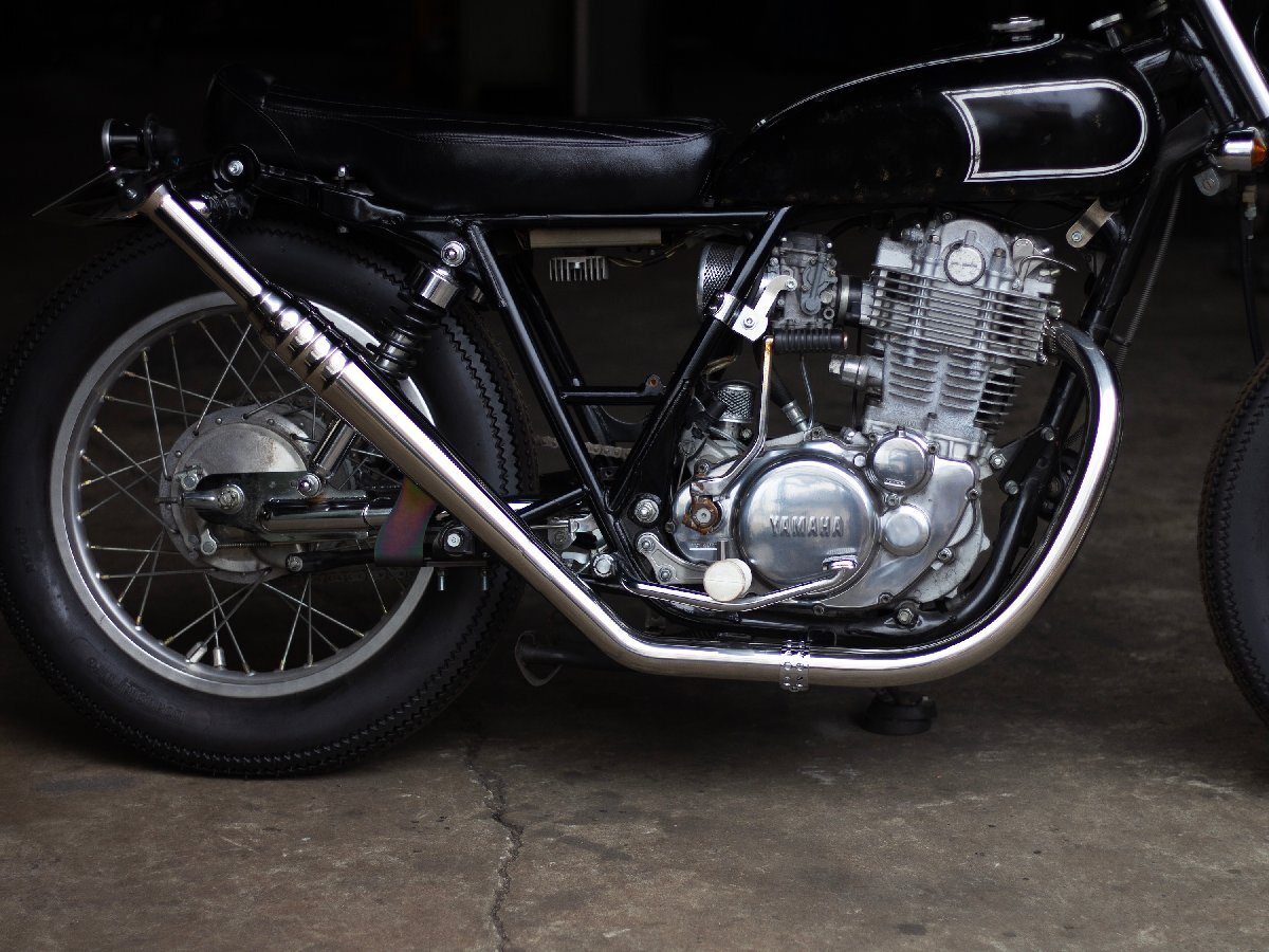 MOTOR ROCK SR400/500用 69トランペット 新型フルエキ アップ キャブ車 MR-EX185U拍卖