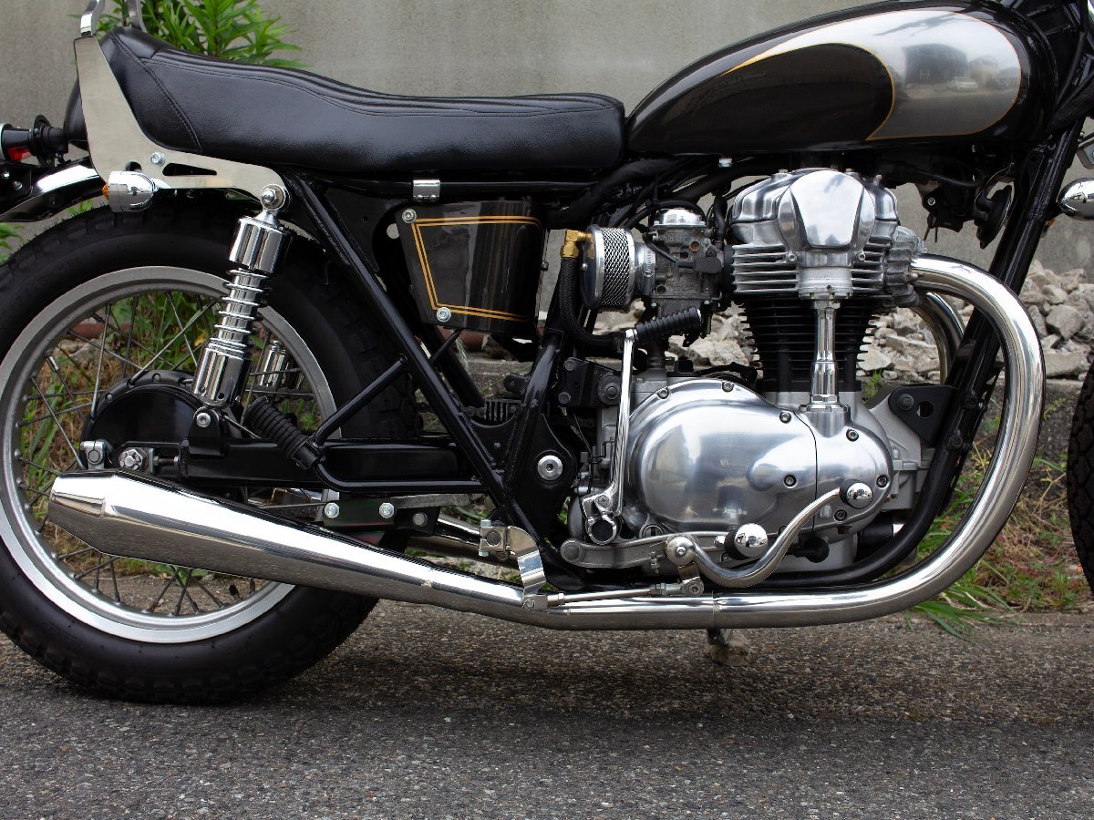 MOTOR ROCK W650/400用 STDメガホン ミドル 新型フルエキ MID拍卖