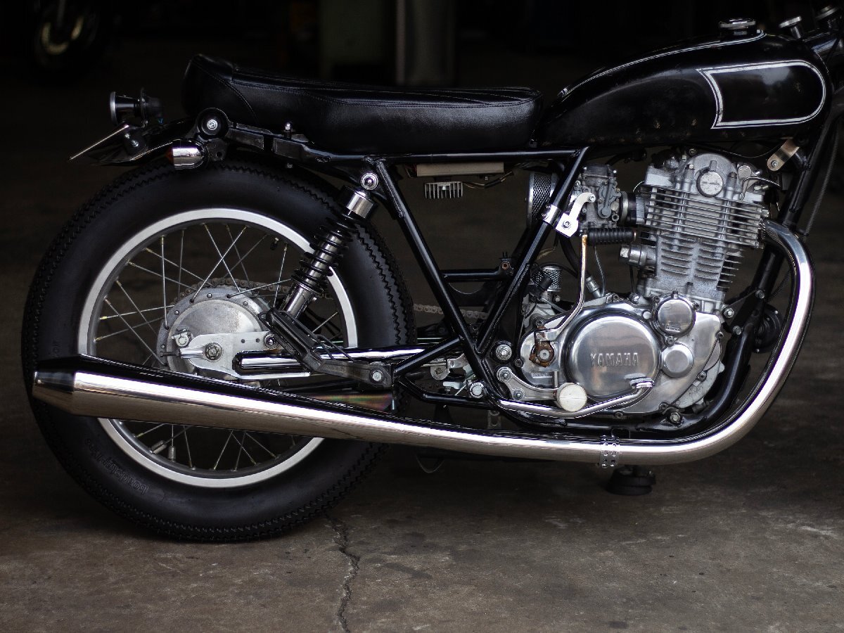 MOTOR ROCK SR400/500用 STDメガホン ロング 新型フルエキ ダウン キャブ車 MR-EX188D拍卖