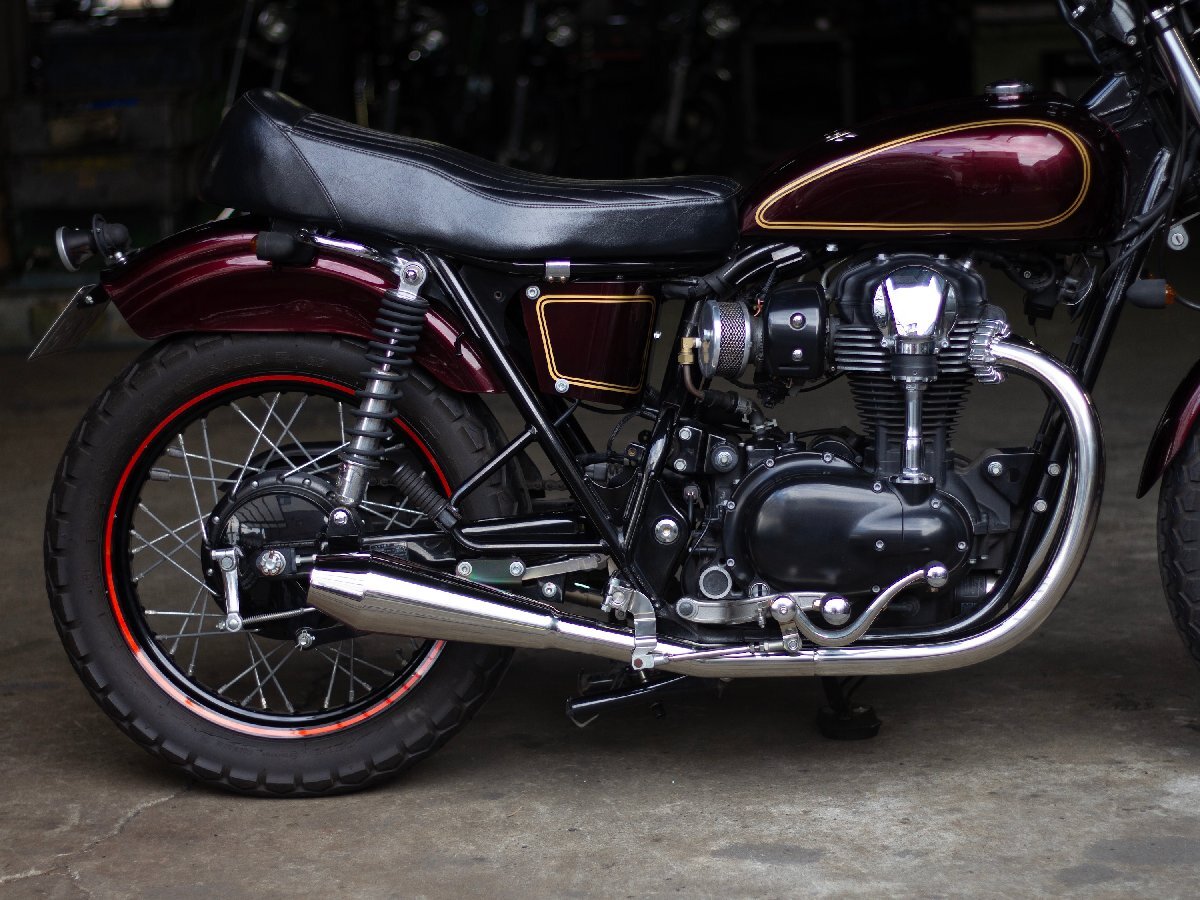 MOTOR ROCK W800用 ('11-'16) STDメガホン ショート 新型フルエキ MID拍卖