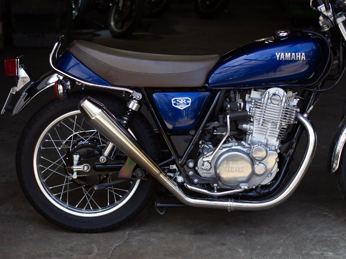 MOTOR ROCK SR400用 STDメガホン ミドル 新型フルエキ アップ FI車拍卖