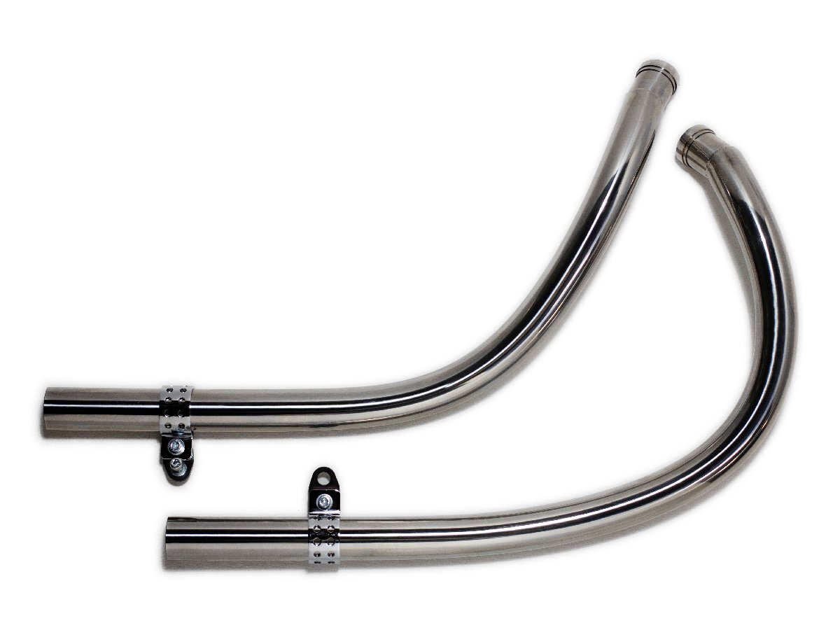 MOTOR ROCK スポーツスター XL'07-'13 オールドスタイル手曲げマフラー ステンレス ポリッシュ MR-EX174P拍卖