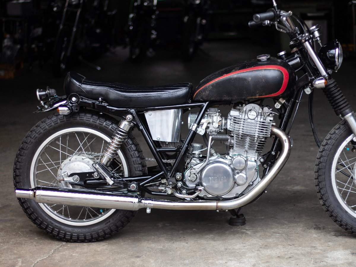 MOTOR ROCK SR400/500用 ヴィンテージマフラー 新型スリップオン ダウン キャブ車拍卖