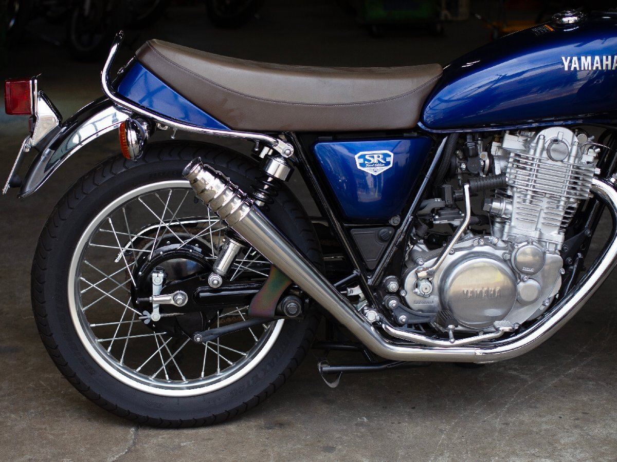 MOTOR ROCK SR400/500用 69メガホン 新型スリップオン アップ FI車拍卖