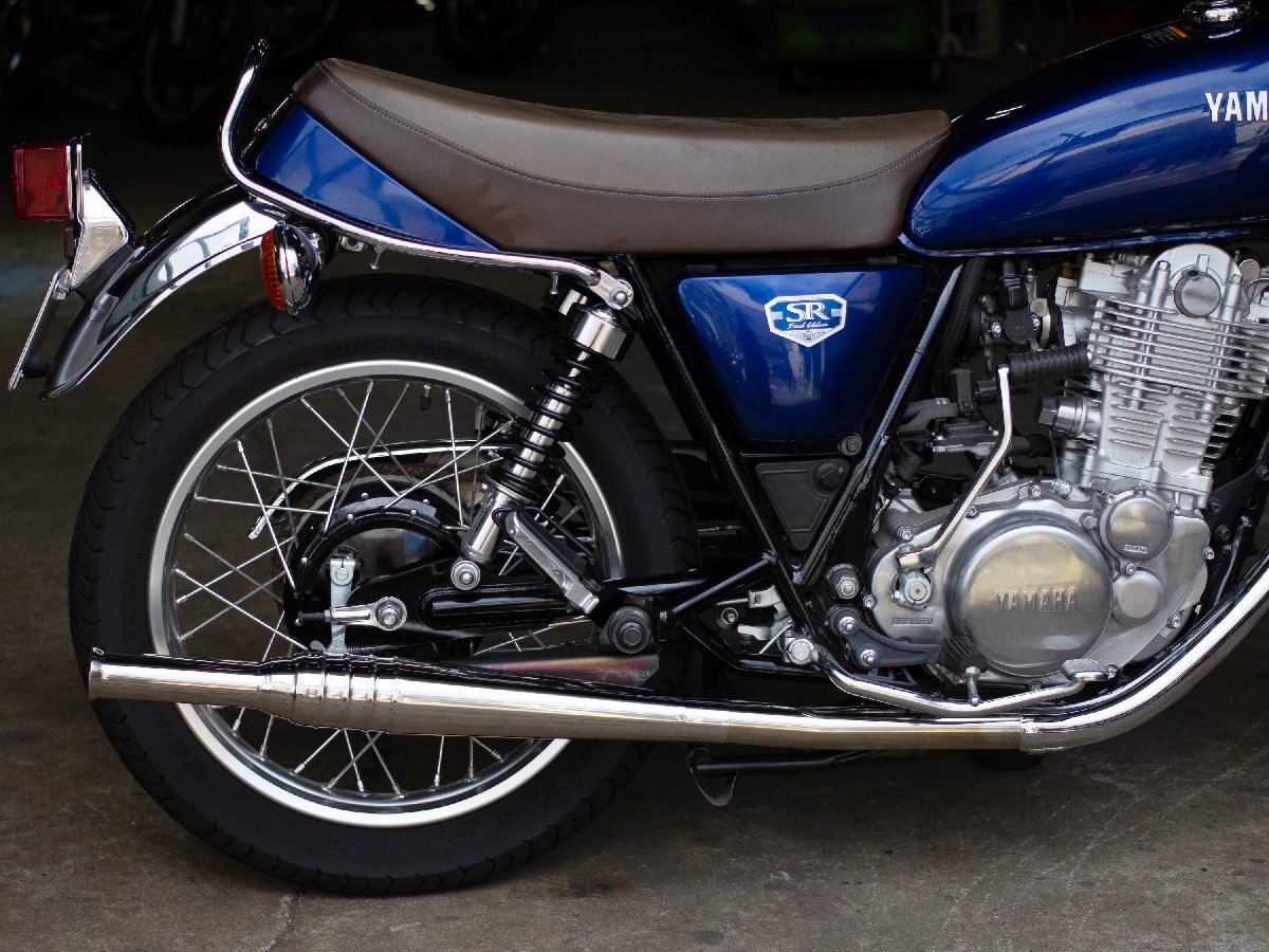 MOTOR ROCK SR400/500用 69トランペット 新型スリップオン ダウン FI車拍卖