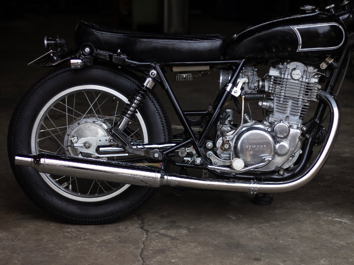 MOTOR ROCK SR400/500用 ヴィンテージマフラー 新型フルエキ ダウン キャブ車 MR-EX189D拍卖