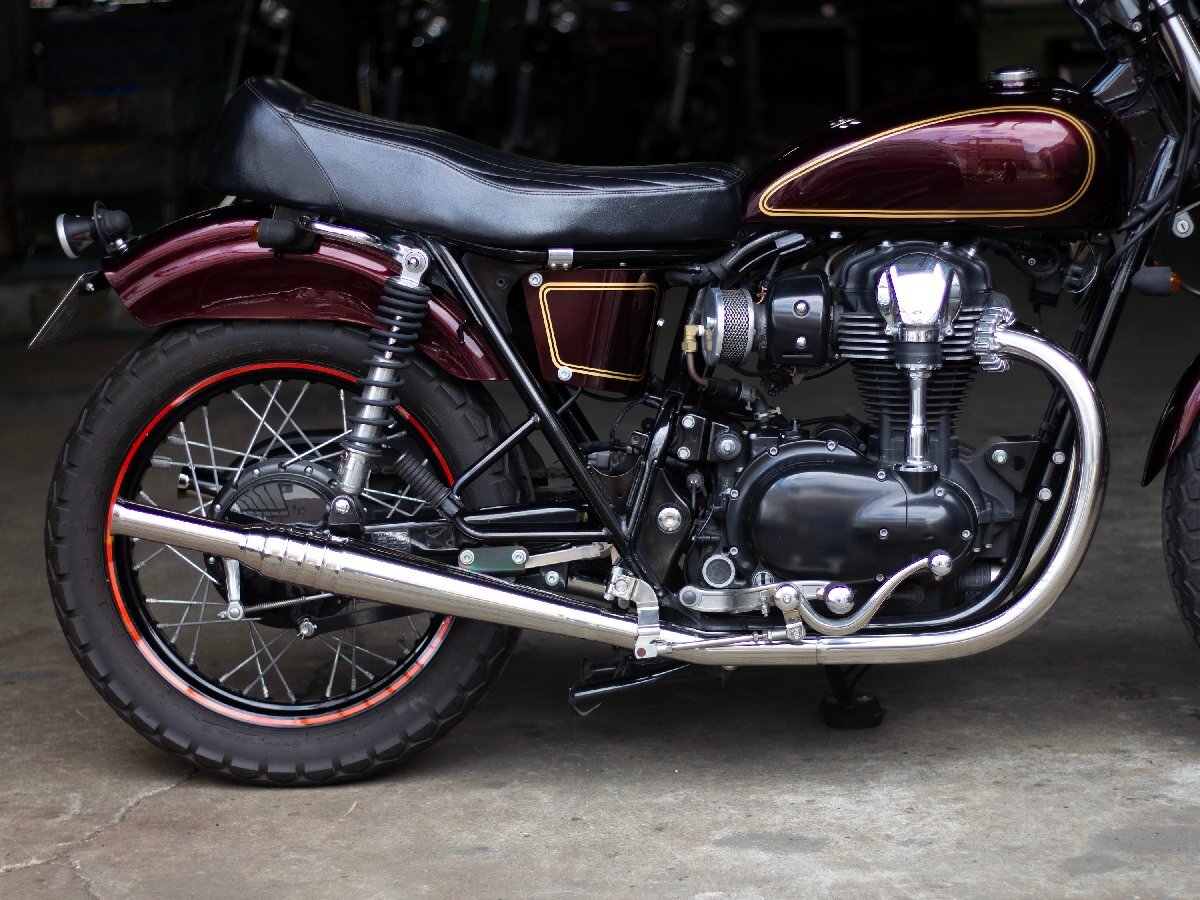 MOTOR ROCK W800用 ('11-'16) 69トランペット 新型フルエキ MID拍卖