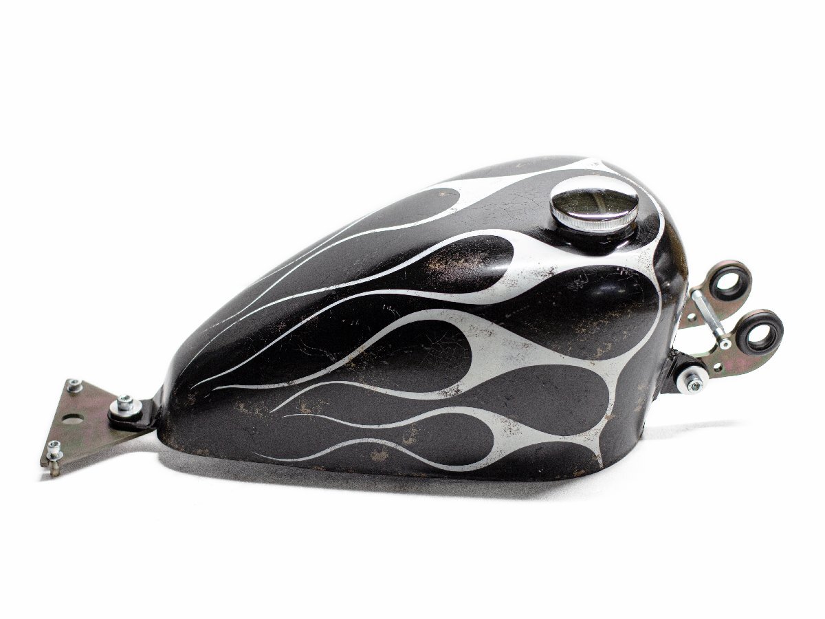 MOTOR ROCK SR400/500用 エイジング塗装済み スポーツスタータンクキット ローマウント (MR-SM057LA)拍卖