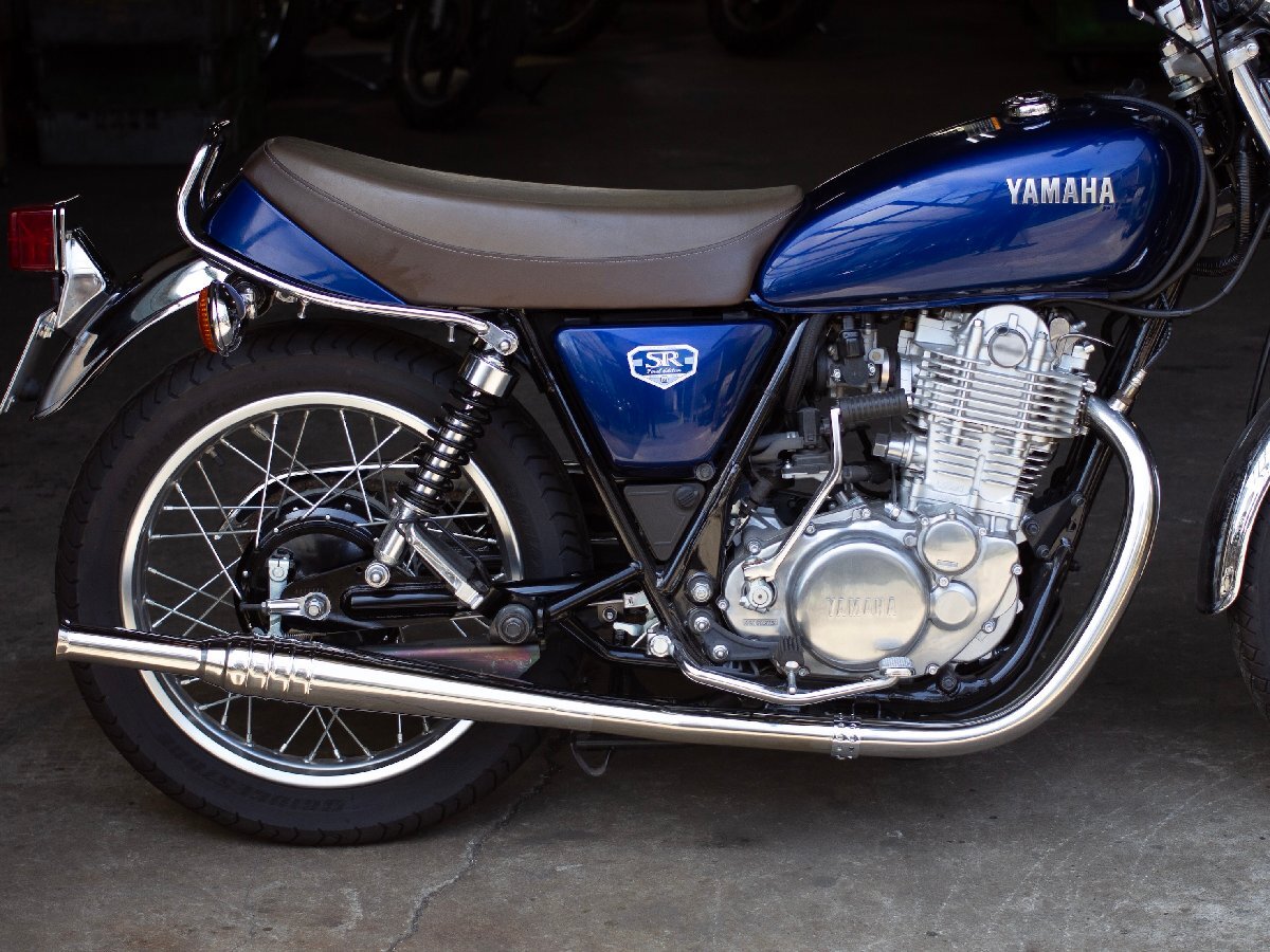 MOTOR ROCK SR400用 69トランペット 新型フルエキ ダウン FI車拍卖