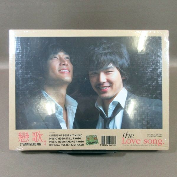 F367●ソン・スンホン パク・ヨンハ「戀歌 the Love song.」CD 4枚組 輸入盤 未開封品拍卖