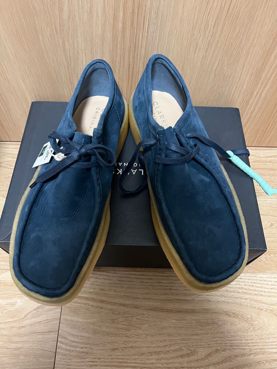 新品 クラークス ワラビー Wallabee Cup ヌバック UK10.5 29.5cm拍卖