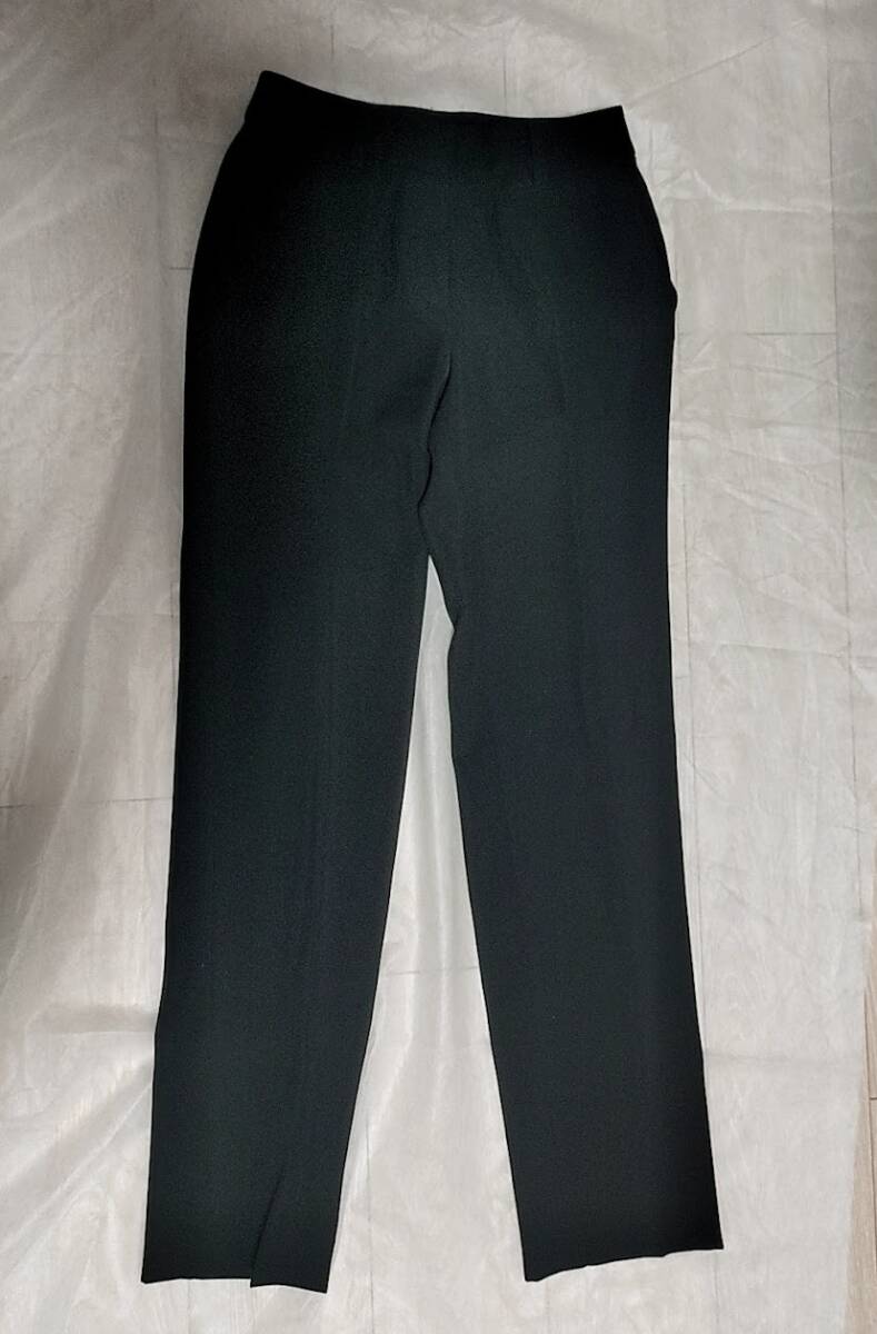 ワールド レディース パンツ 日本製 黒 36 Sサイズ 7号 股下75cm拍卖