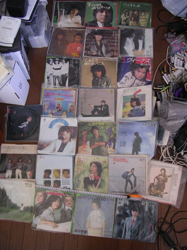 ■EPレコード49枚まとめて 昭和のニューミュージック系 再生未確認品 完全ジャンク拍卖