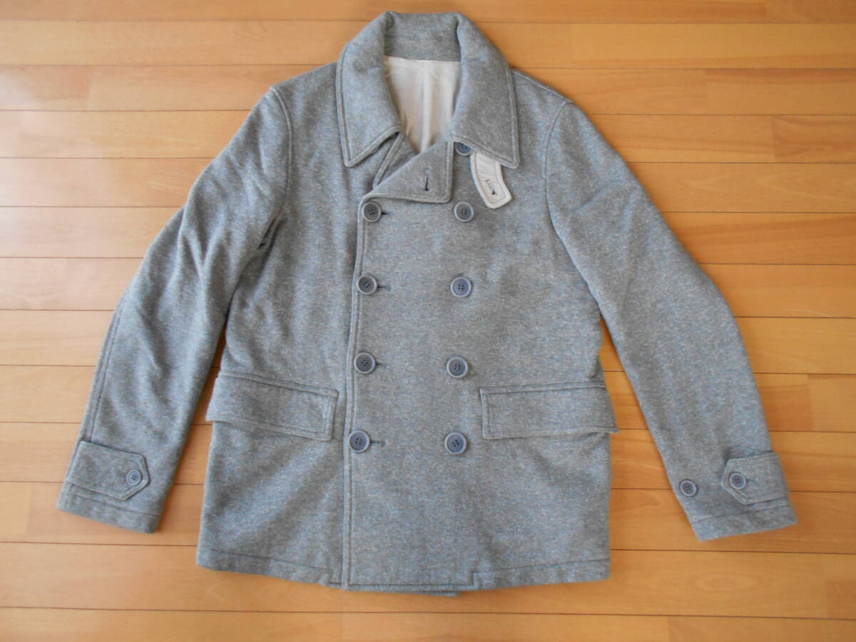 【特別価格】★SOPHNET no.89071 綿58Xアクリル30X他11 ネップ入りダブルショートコート 日本製 ★杢灰sizeL★拍卖