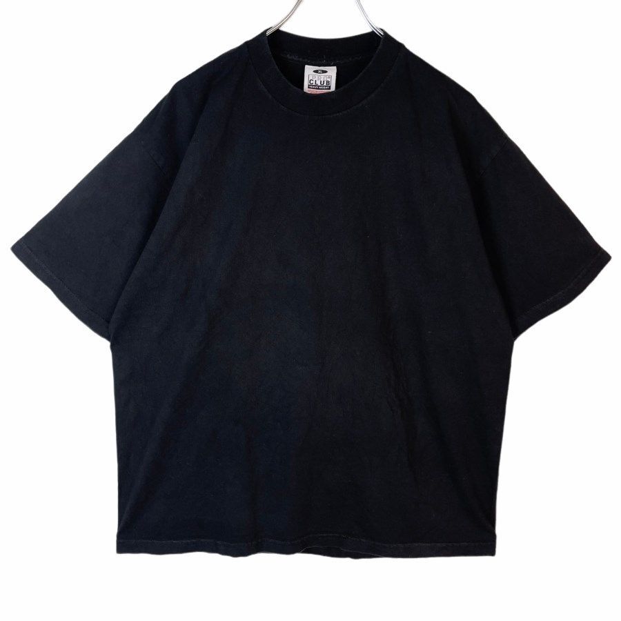 USA製プロクラブProClub半袖Tシャツ無地シンプル黒ブラックheavyweightヘビーウェイトvintageヴィンテージ41212拍卖