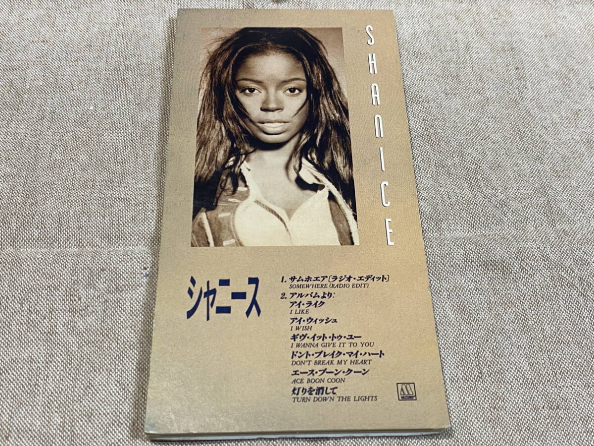 SHANICE - SOMEWHERE 8cmシングル PODT-1026 日本盤 廃盤 レア盤拍卖