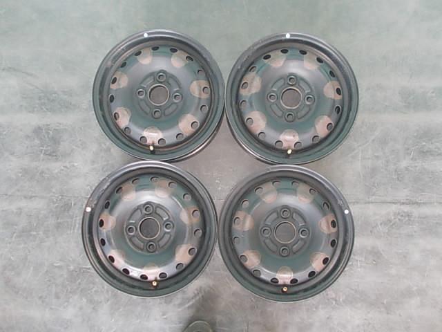 【TS】中古 リンテックス ホイール ミラココア L675S 純正スチール 4本セット拍卖