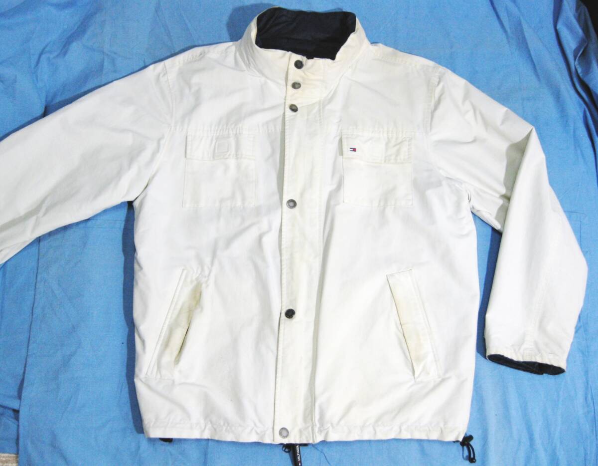 ★良品★ 上質・高機能・高デザイン TOMMY HILFIGER プレミアム リバーシブル 多収納ポケット付 フィールド ジャケット XL(1/25拍卖