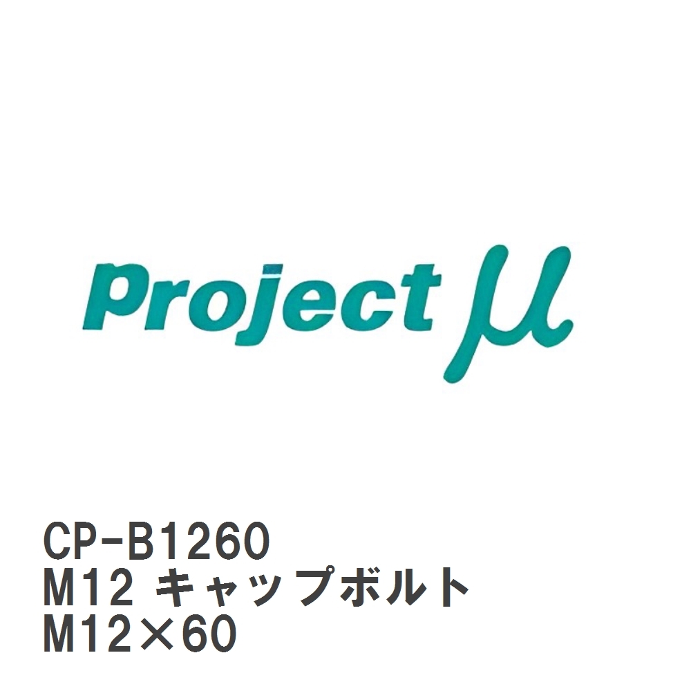 【Projectμ】 キャリパー補修パーツ CP-B1260 FS4M用 M12 キャップボルト M12×60 1個拍卖