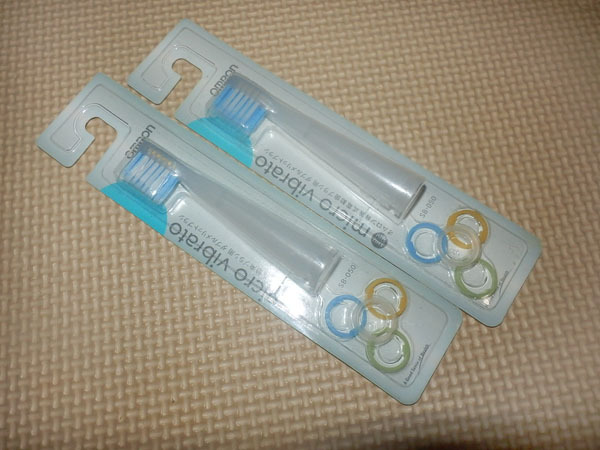 .n8:未使用★オムロン 歯ブラシ用 ブラシ SB-050 2個 まとめて 電動歯ブラシ 付属 未開封拍卖